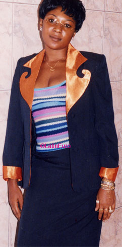Date this delightful Gabon girl Romaine from  A9950