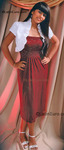 young Honduras girl Josselin Samanta from San Manuel HN170