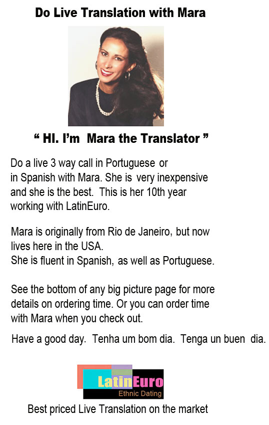 Date this good-looking Brazil girl BR3766 from Live Translation BR3766