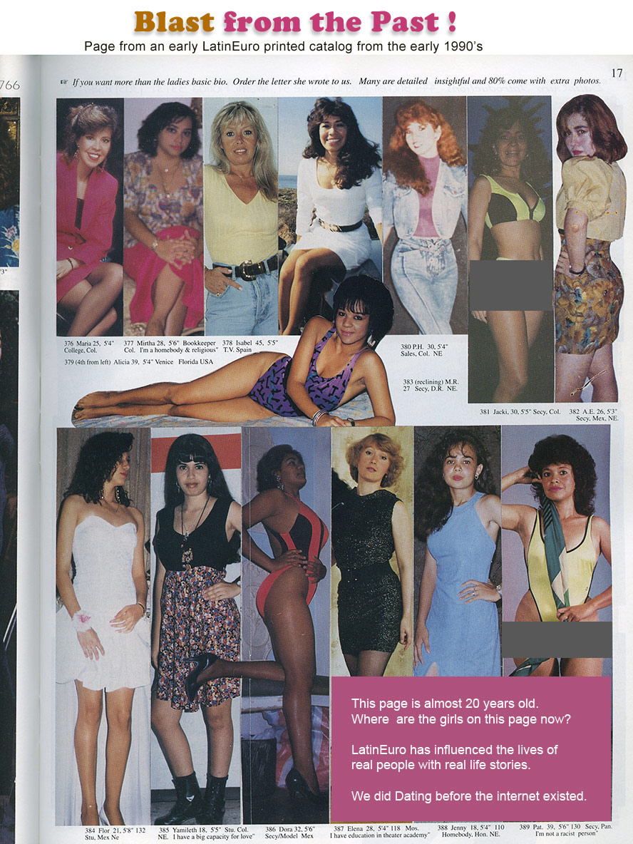 Date this foxy Colombia girl  from Where are they Now ? CO9712