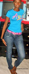 athletic Jamaica girl Anikie from Spanish Town JM904