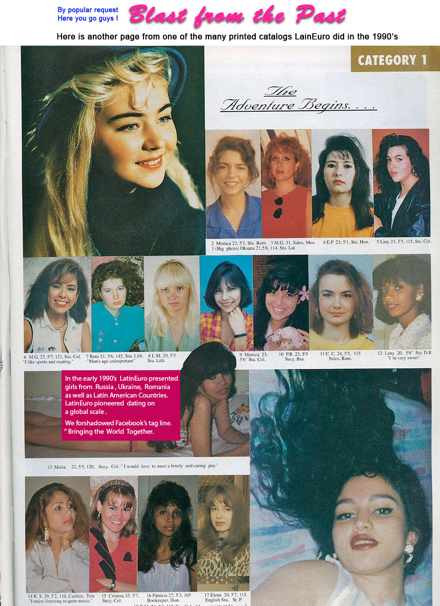 Date this charming Brazil girl Blast Past from  BR8186