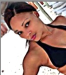 happy Jamaica girl Jahmoie from Kingston JM2252