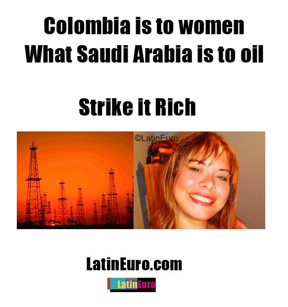 Date this funny Colombia girl Strike it Rich from  CO26650
