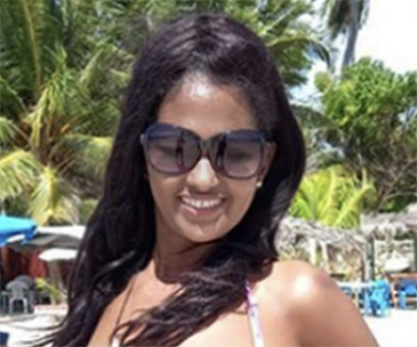 Date this athletic Dominican Republic girl Carolina from Santo Domingo DO40871